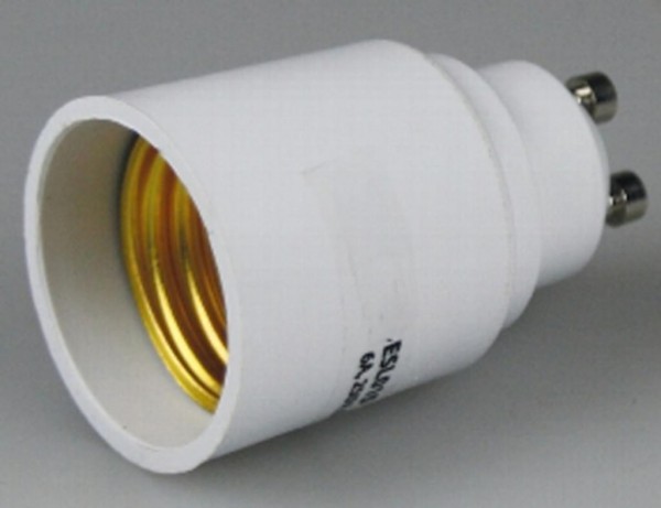 Lampensockel-Adapter GU10 auf E27