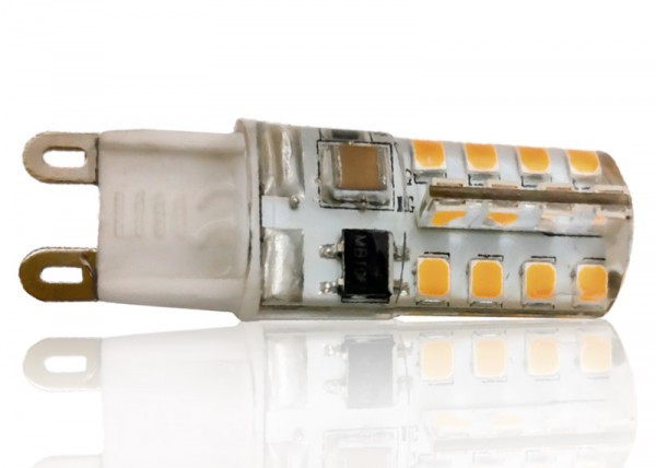 LED G9 SMD 200 Lumen 3 Watt = 30W  Silikon 